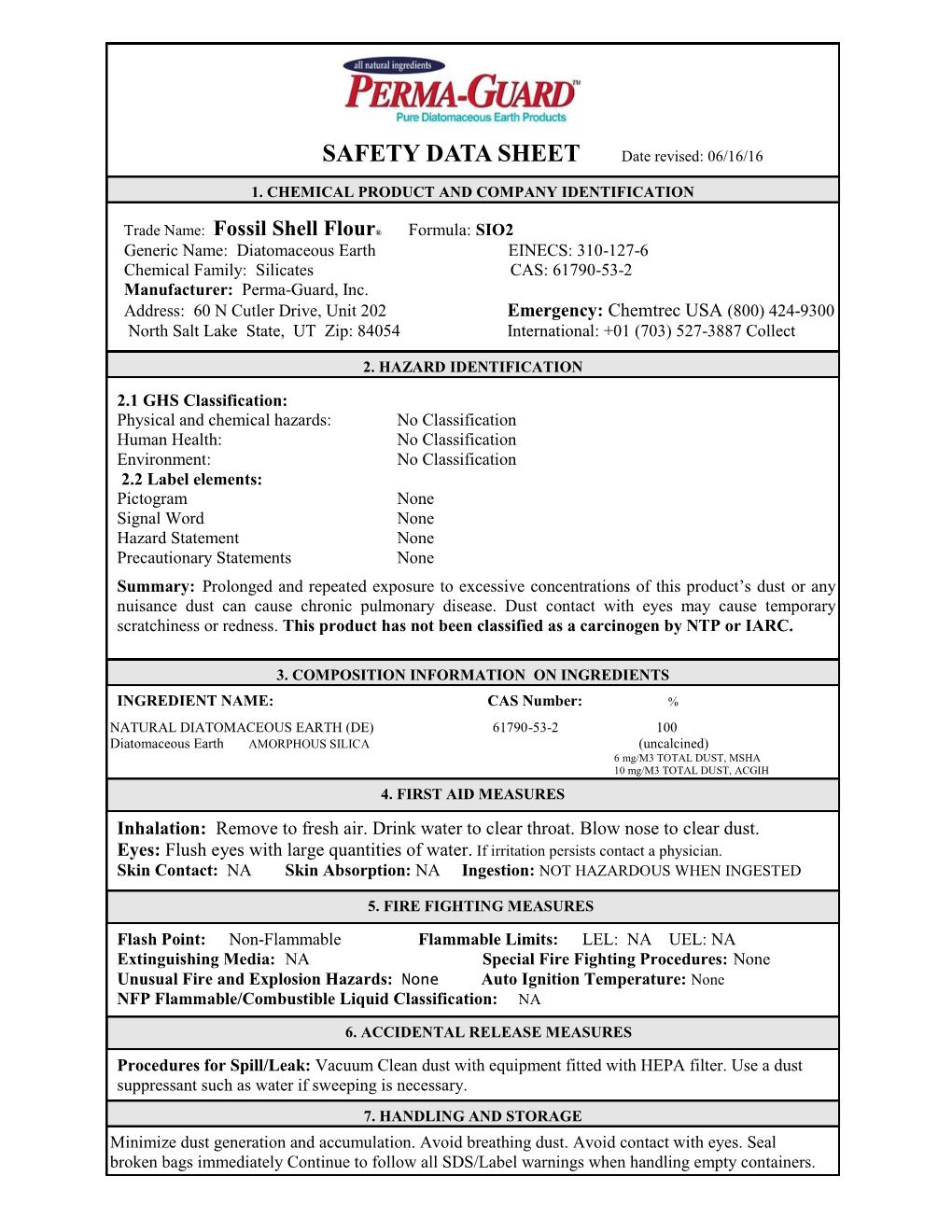 SDS/Label Warnings When Handling Empty Containers