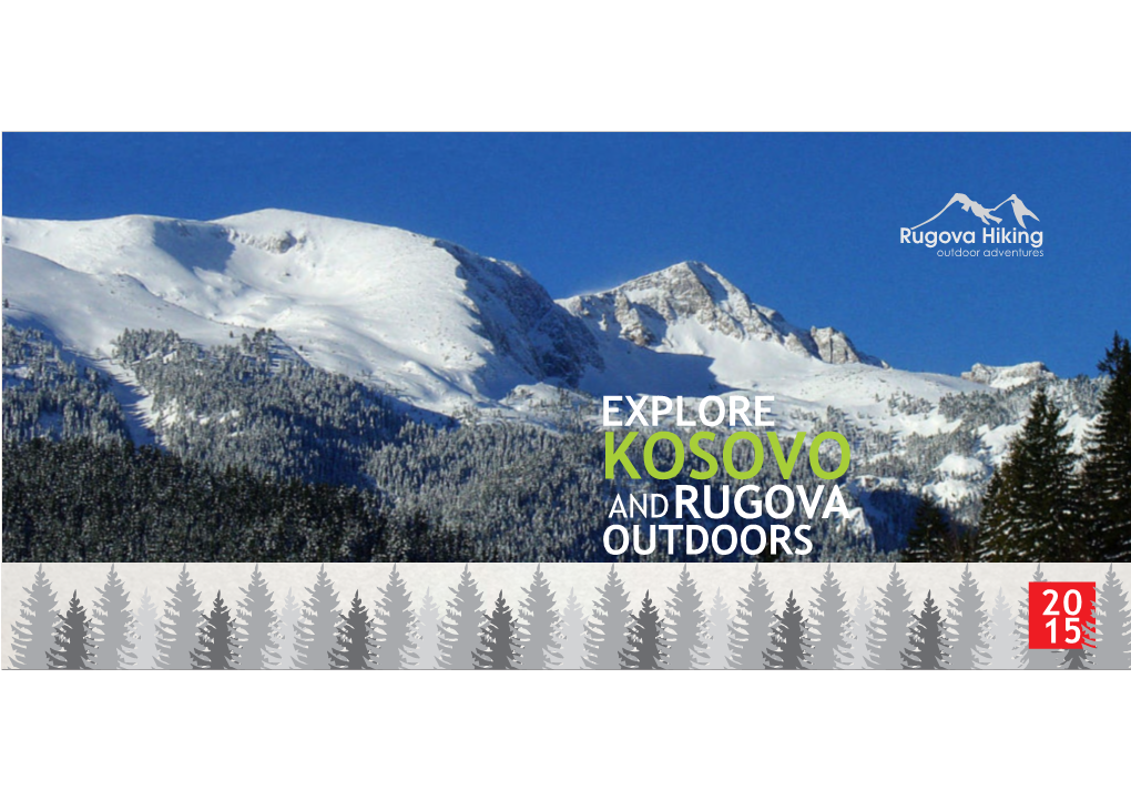 Explore Kosovo and Rugova Hiking Outdoor Finali.Cdr