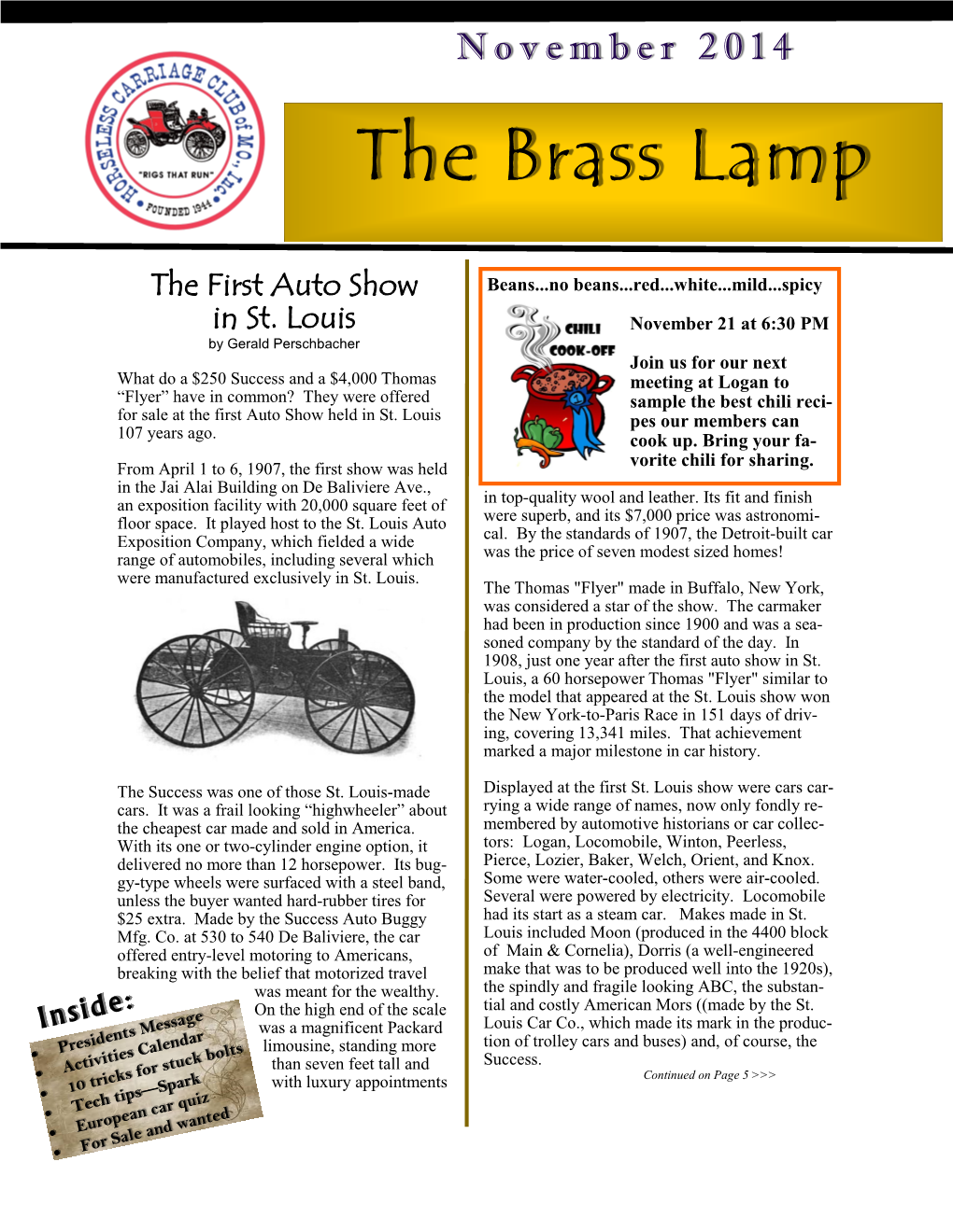 The Brass Lamp the Brass Lamp