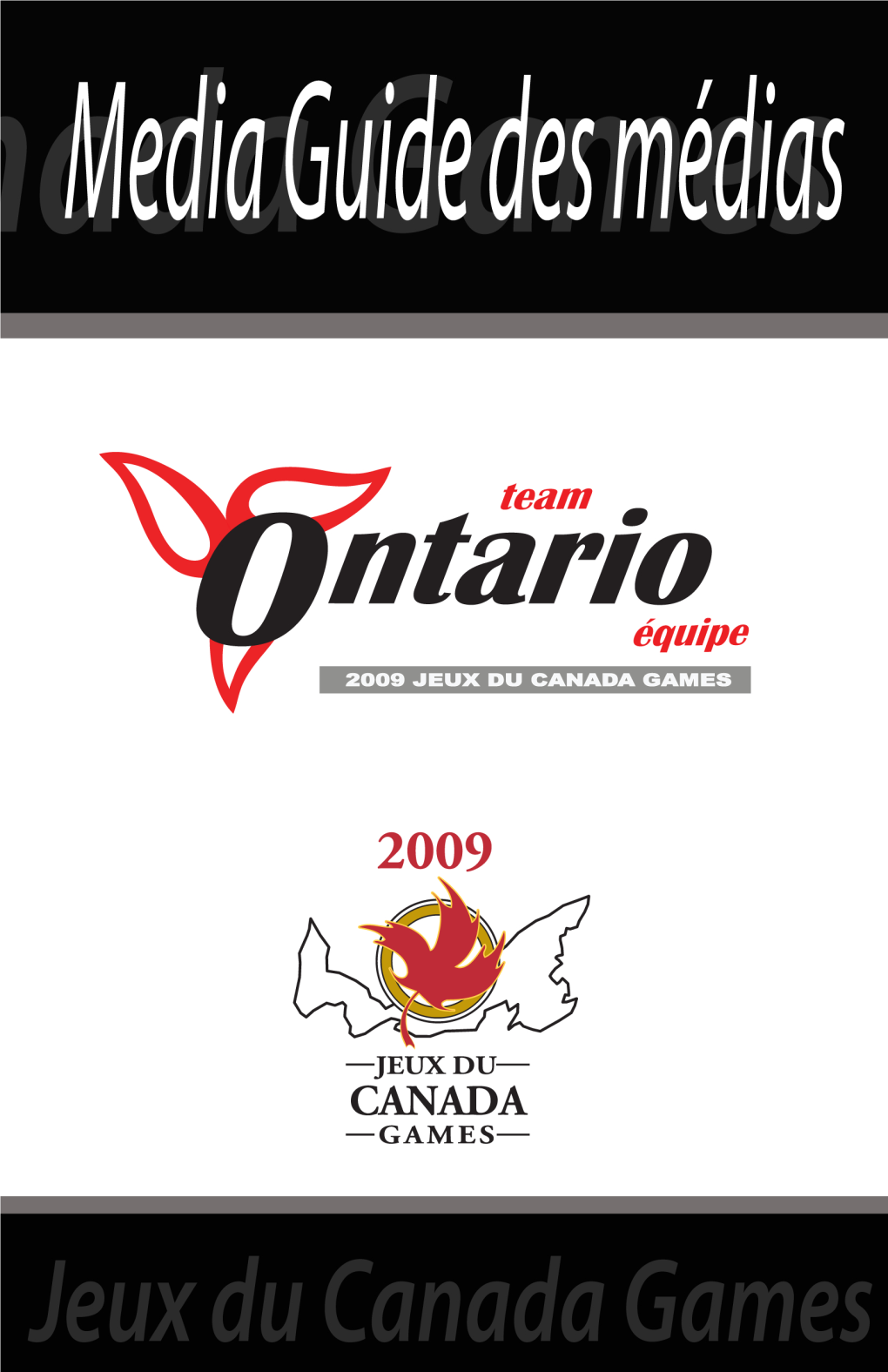 Team Ontario Media Guide 2009