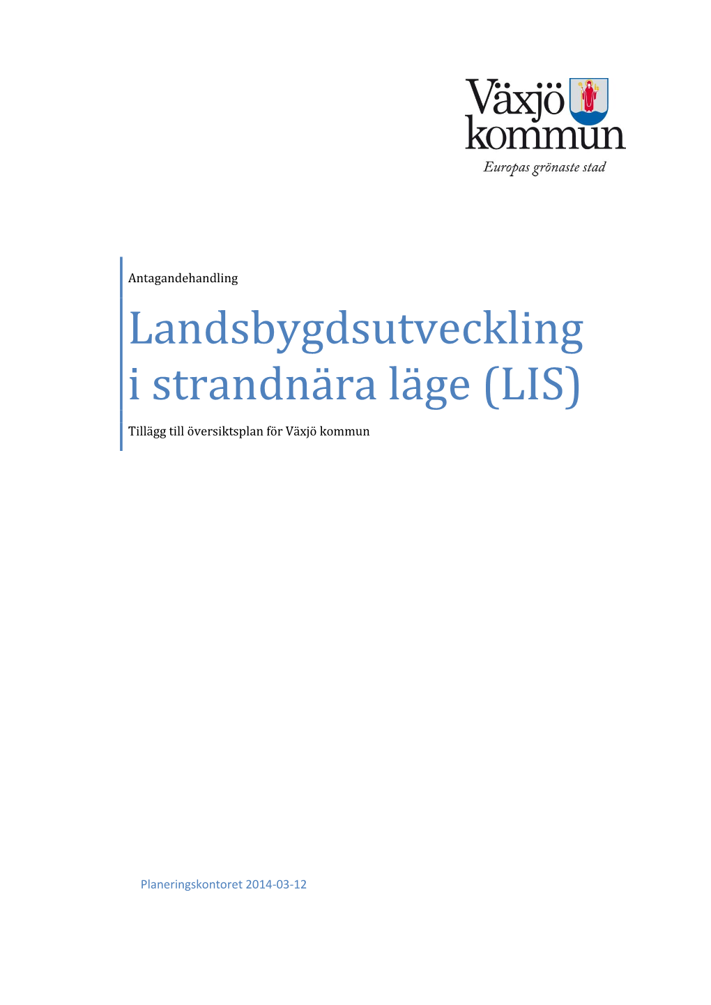 Landsbygdsutveckling I Strandnära Läge (LIS)