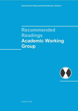 Recommended Readings Academic Working Group