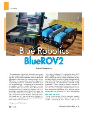 Blue Robotics Bluerov2bluerov2bluerov2 by Paul Unterweiser