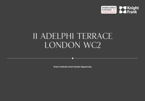 11 ADELPHI TERRACE London WC2