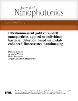 Enhanced Fluorescence Nanoimaging