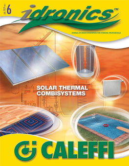 Idronics 6: Solar Thermal Combisystems