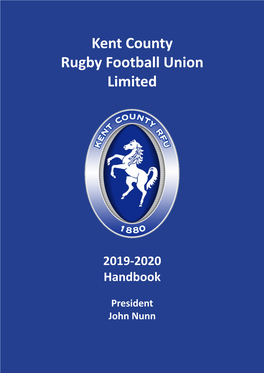 Kent County Rugby Football Union Limited