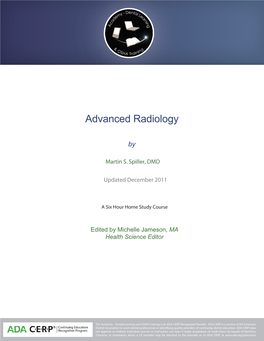 Advanced Radiology