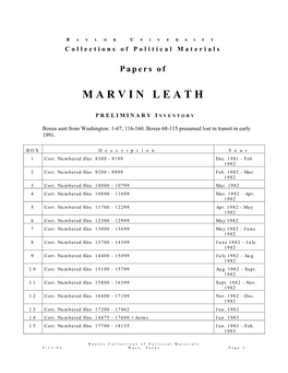 Marvin Leath