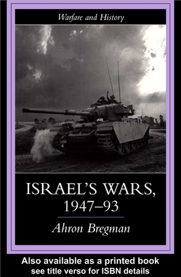 Israel's Wars, 1947-93