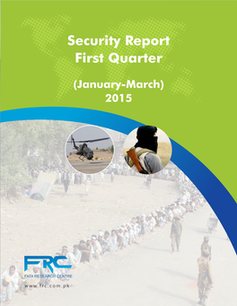 Security Report First Quarter
