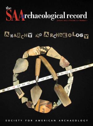 SAA Archaeological Record 9 ANARCHY and ARCHAEOLOGY