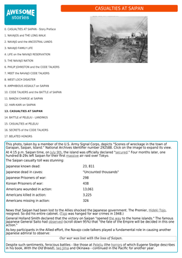 Navajo Code Talkers in WWII