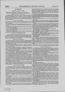 Congressional Record-Senate. April 18