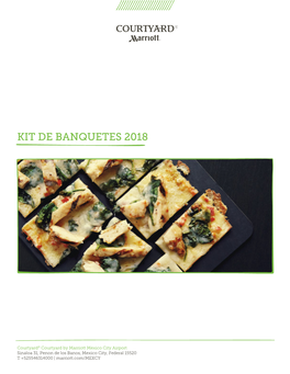 Kit De Banquetes 2018