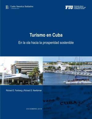 Turismo En Cuba: En La Ola Hacia La Prosperidad Sostenible