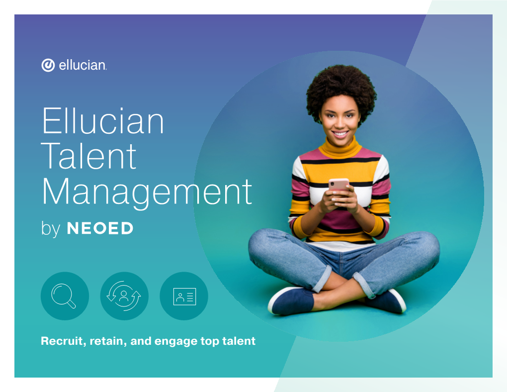 Ellucian Talent Management by NEOED