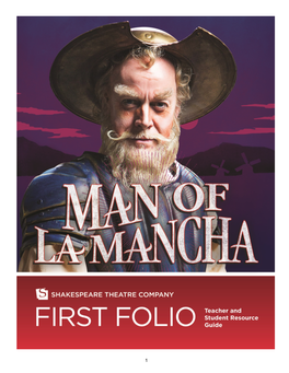 Man of La Mancha First Folio