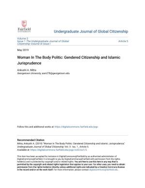 Gendered Citizenship and Islamic Jurisprudence
