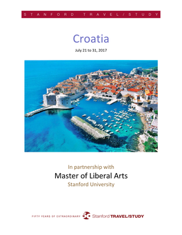 Croatia July 21 to 31, 2017