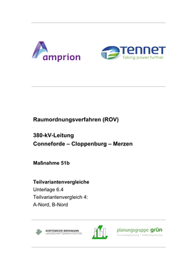 380-Kv-Leitung Conneforde – Cloppenburg – Merzen