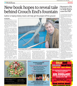 New Book Hopes to Reveal Tale Behind Crouch End's Fountain