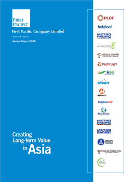 Annual Report 2015 of First Pacific Company Limited