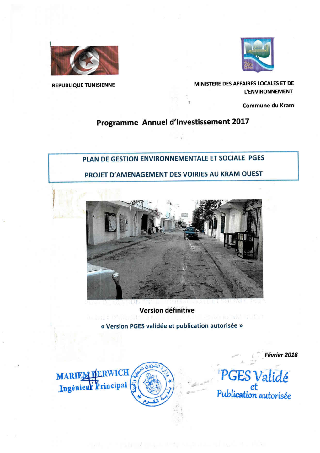 PGES Commune Du Kram Envipro 2000 2