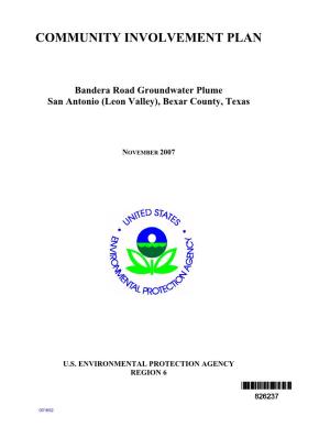 Bandera Road Groundwater Plume San Antonio (Leon Valley), Bexar County, Texas