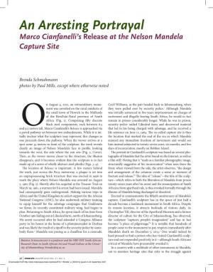 An Arresting Portrayal: Marco Cianfanelli's Release at the Nelson Mandela Capture Site