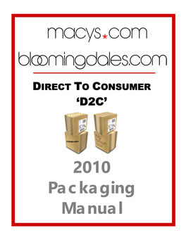 2010 Packaging Manual
