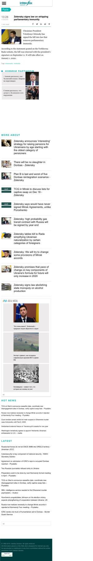 Zelensky Announces 'Interesting' Strategy for Raising Pensions for Ukrainians by Age Starting with the Oldest Category of Pensioners
