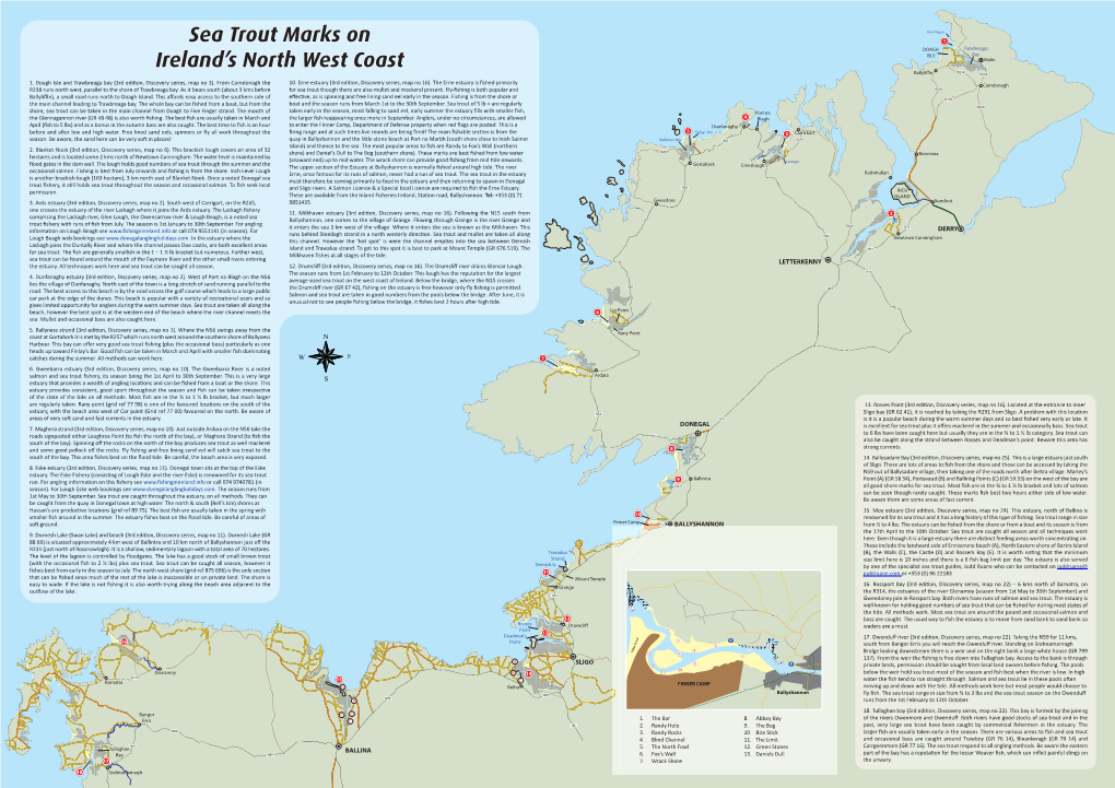 Sea Trout Marks on Ireland's North West Coast