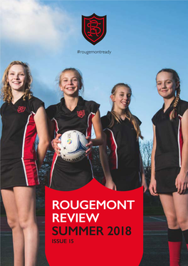 Rougemont Review Summer 2018 Issue 15 Contents