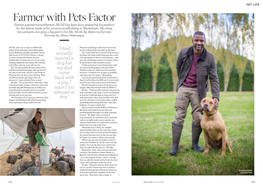 Farmer with Pets Factor Former Popstar-Turned-Farmer JB Gill Has Been Busy Preparing His Produce for the Festive Trade at His 10-Acre Smallholding in Westerham