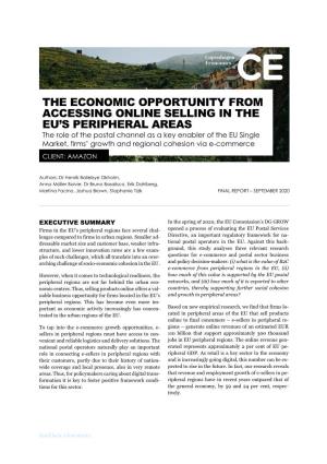 The Economic Opportunity from Peripheral Postal E-Commerce In