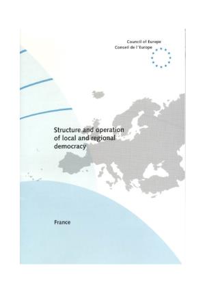 Structure and Operation of Local and Regional Democracy