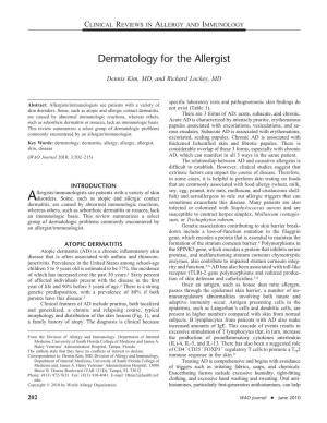 Views in Allergy and Immunology