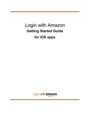 Login with Amazon SDK for Ios