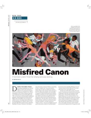 Misfired Canon (A Review of the New Moma)