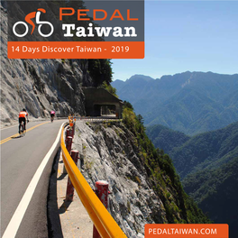 14 Days Discover Taiwan - 2019
