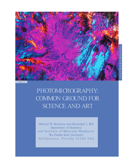 Photomicrography: Common Ground for Science and Art