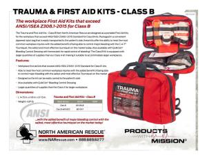 Trauma & First Aid Kits