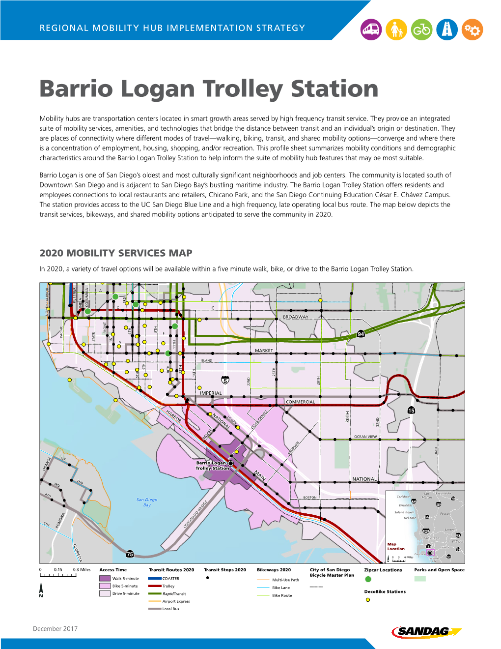 Barrio Logan Trolley Station