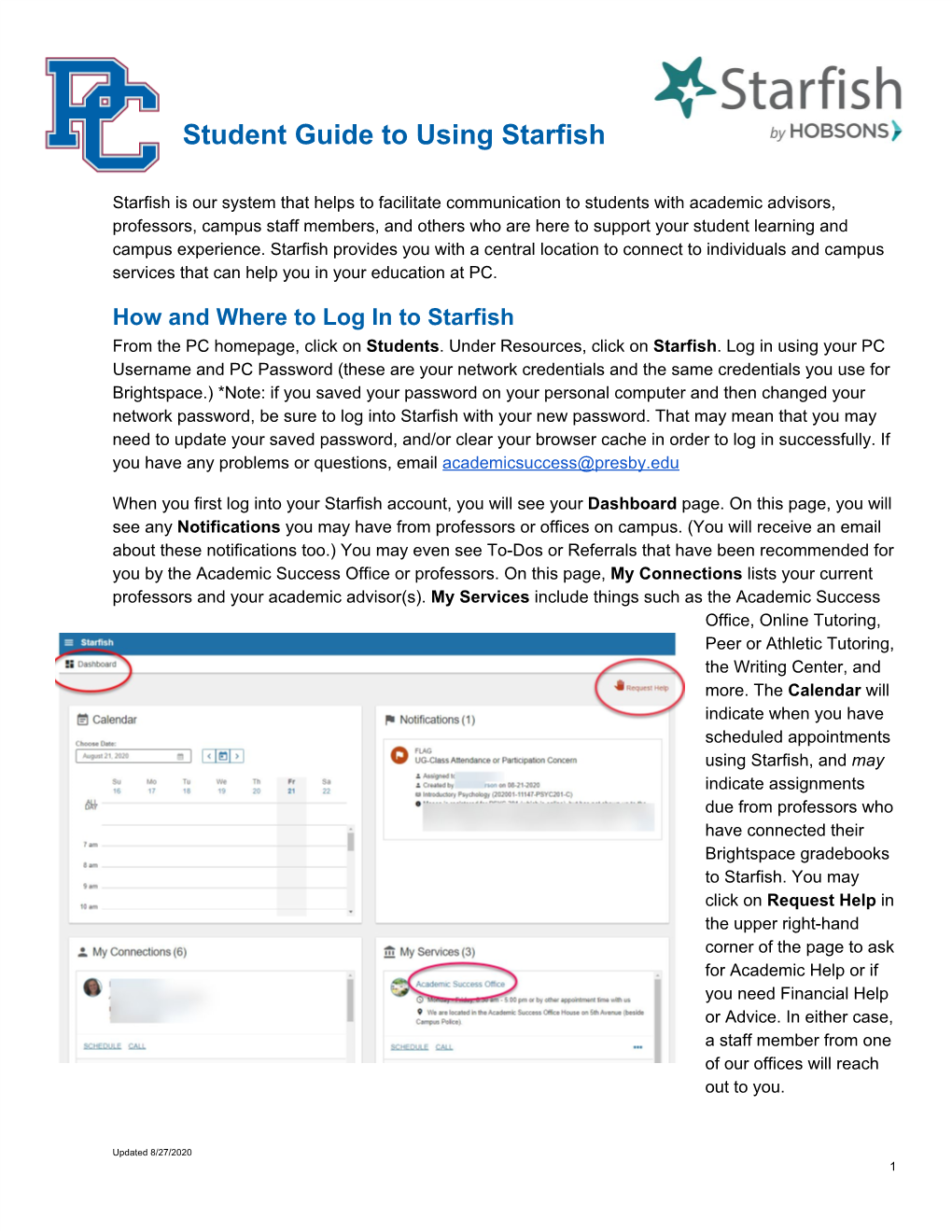 Student Guide to Using Starfish.Pdf