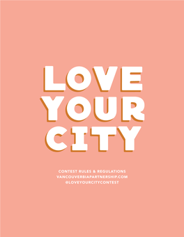 Loveyourcity-Contestrules