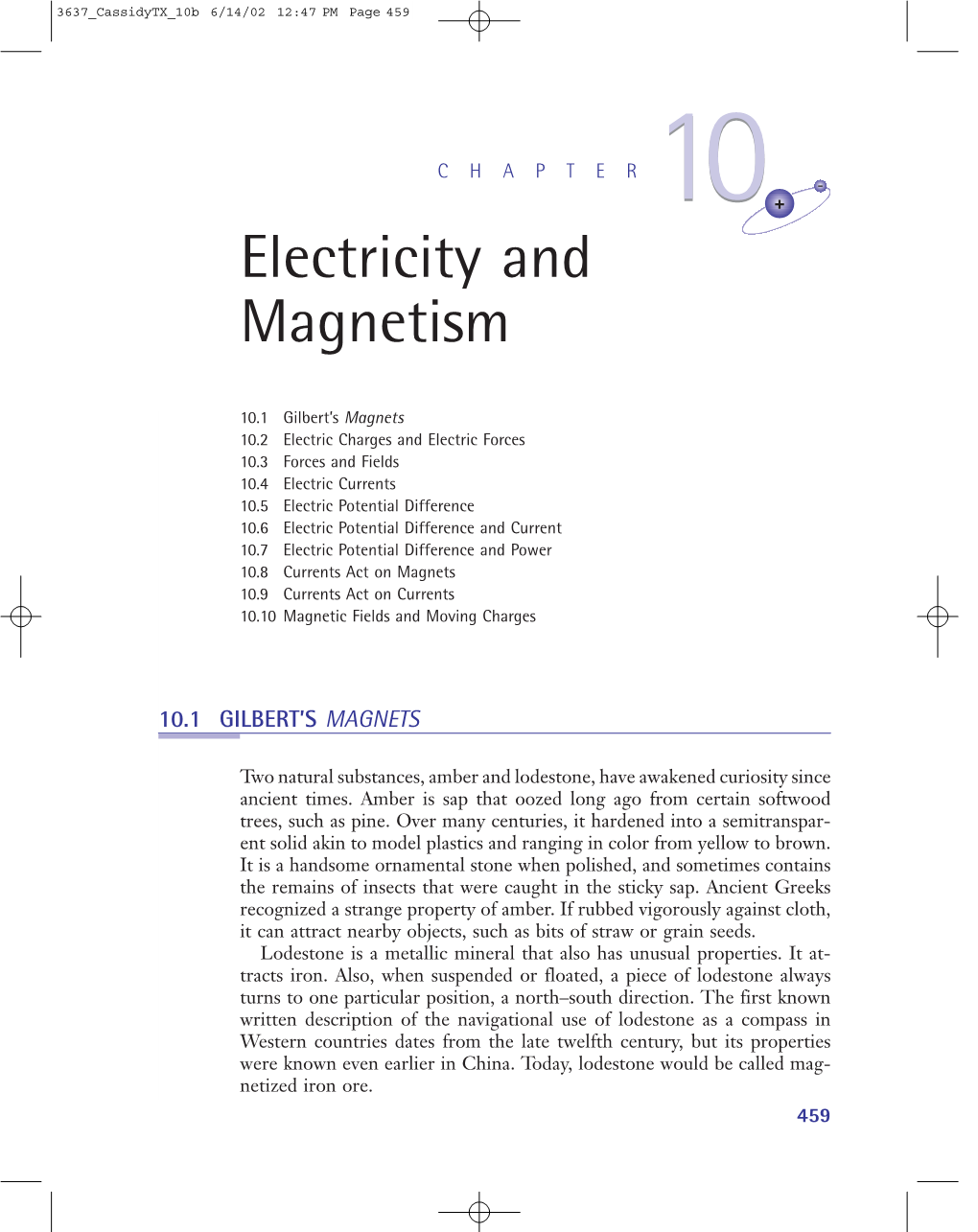 Electricity and Magnetism