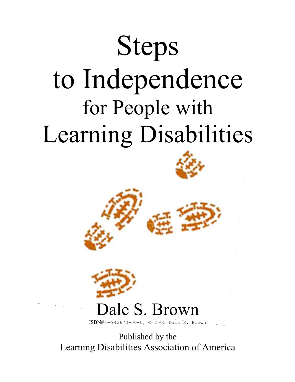 Steps to Independence for People with Learning Disabilities