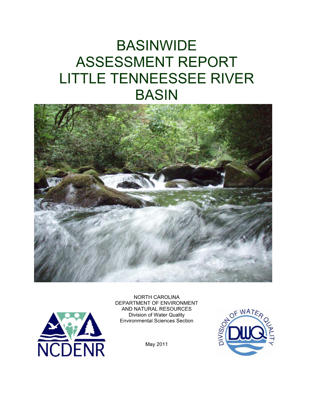 Basinwide Assessment Report Little Tenneessee River Basin