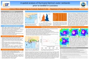 Performing Spatial Analysis on Tropical Cyclone Rainband Structures After